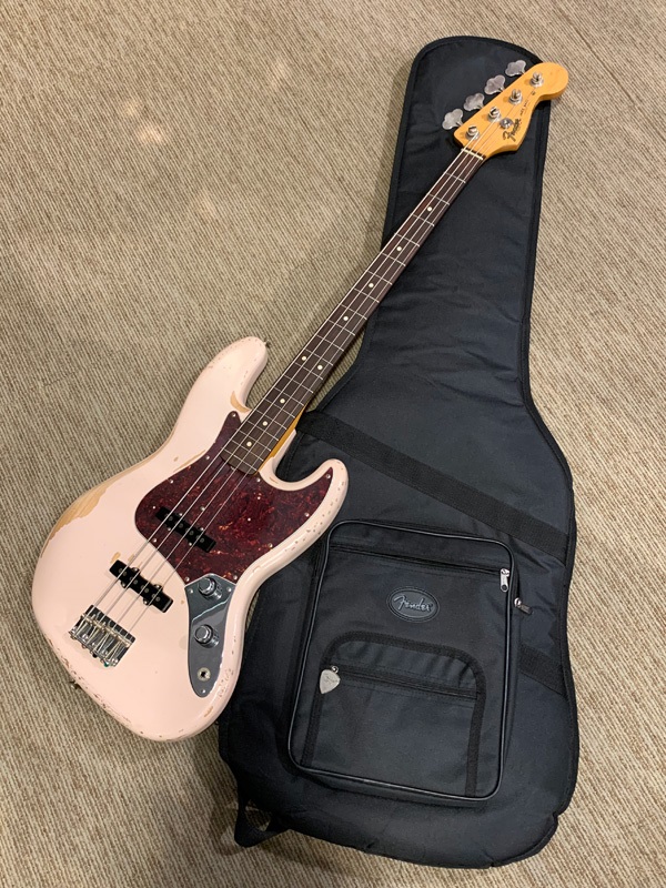 Fender MEX FLEA SIG BASS RDWRN RW SHP '22の画像